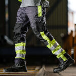 rebel tech gear nightglo lime and gun metal walking