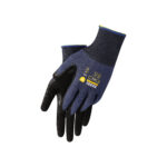 rebel versa wrist length gloves angled front back