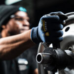 rebel versa wrist length gloves styled tight grip