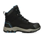 work boot ladies rugged black side single rebel