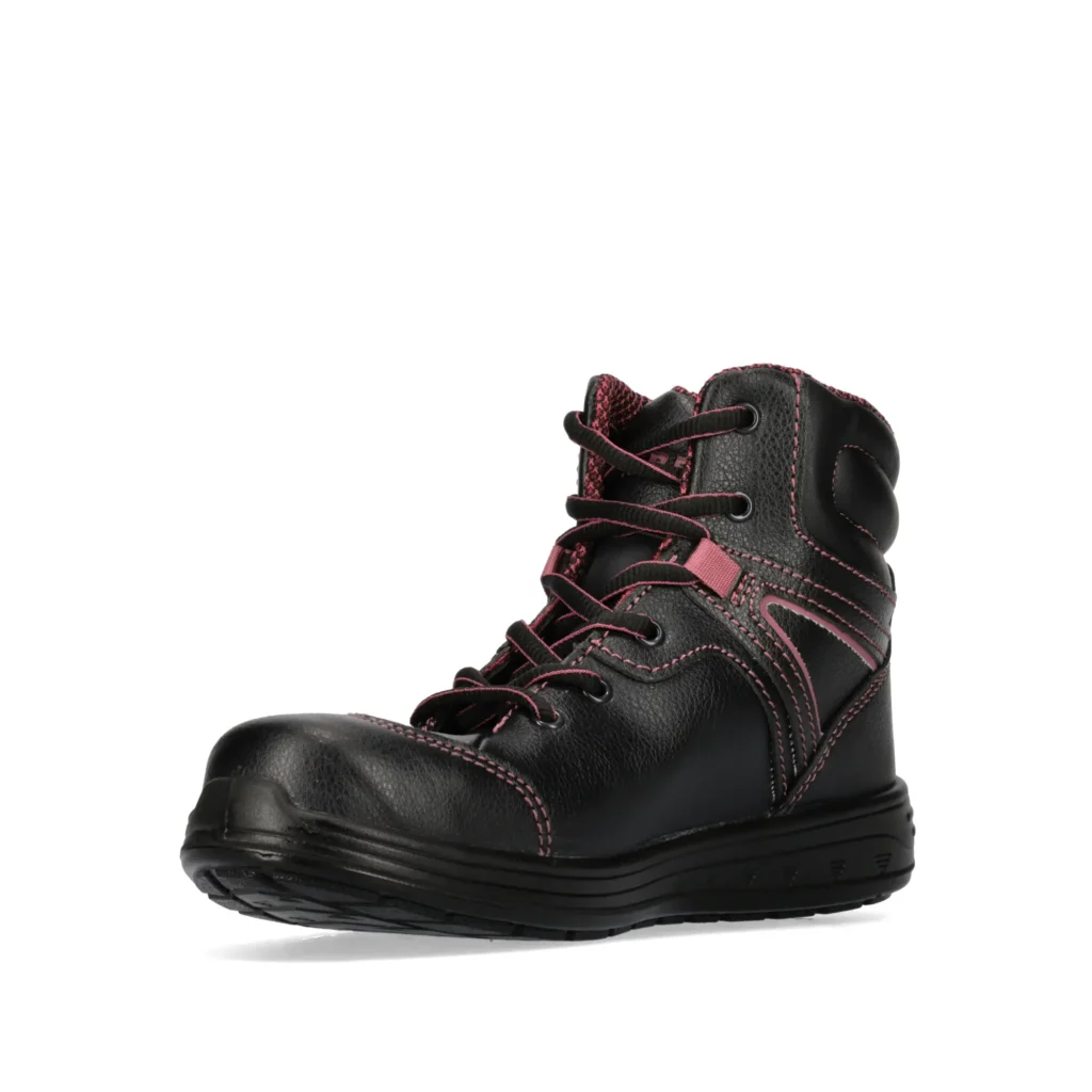 work boot nala black angled single rebel