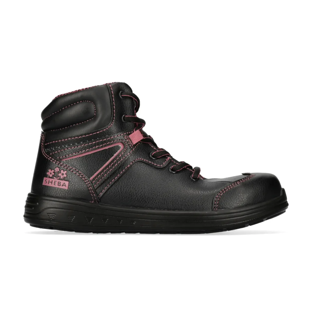 work boot nala black side single rebel