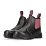work boot thuli black angled pair rebel